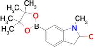 1-METHYL-6-(4,4,5,5-TETRAMETHYL-1,3,2-DIOXABOROLAN-2-YL)INDOLIN-2-ONE