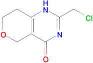 2-(CHLOROMETHYL)-7,8-DIHYDRO-3H-PYRANO[4,3-D]PYRIMIDIN-4(5H)-ONE