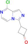 3-(8-CHLOROIMIDAZO[1,5-A]PYRAZIN-3-YL)CYCLOBUTANONE