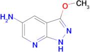 3-METHOXY-1H-PYRAZOLO[3,4-B]PYRIDINE-5-AMINE