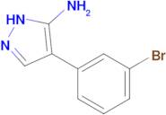 4-(3-BROMOPHENYL)-1H-PYRAZOL-5-AMINE