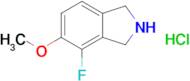 4-FLUORO-5-METHOXYISOINDOLINE HCL