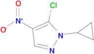 5-CHLORO-1-CYCLOPROPYL-4-NITRO-1H-PYRAZOLE