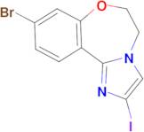 9-BROMO-2-IODO-5,6-DIHYDROBENZO[F]IMIDAZO[1,2-D][1,4]OXAZEPINE