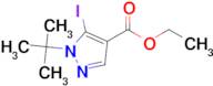 ETHYL 1-(TERT-BUTYL)-5-IODO-1H-PYRAZOLE-4-CARBOXYLATE