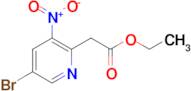 ETHYL 2-(5-BROMO-3-NITROPYRIDIN-2-YL)ACETATE
