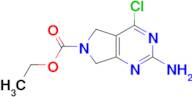 ETHYL 2-AMINO-4-CHLORO-5H-PYRROLO[3,4-D]PYRIMIDINE-6(7H)-CARBOXYLATE