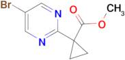 Methyl 1-(5-bromopyrimidin-2-yl)cyclopropanecarboxylate