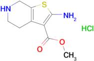 METHYL 2-AMINO-4,5,6,7-TETRAHYDROTHIENO[2,3-C]PYRIDINE-3-CARBOXYLATE HCL