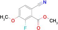 METHYL 6-CYANO-2-FLUORO-3-METHOXYBENZOATE