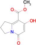 METHYL 7-HYDROXY-5-OXO-1,2,3,5-TETRAHYDROINDOLIZINE-8-CARBOXYLATE