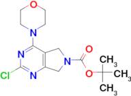 TERT-BUTYL 2-CHLORO-4-MORPHOLINO-5H-PYRROLO[3,4-D]PYRIMIDINE-6(7H)-CARBOXYLATE