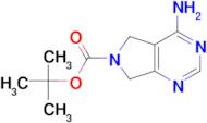 TERT-BUTYL 4-AMINO-5H-PYRROLO[3,4-D]PYRIMIDINE-6(7H)-CARBOXYLATE