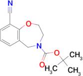 TERT-BUTYL 9-CYANO-2,3-DIHYDROBENZO[F][1,4]OXAZEPINE-4(5H)-CARBOXYLATE