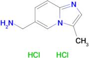 (3-METHYLIMIDAZO[1,2-A]PYRIDIN-6-YL)METHANAMINE 2HCL