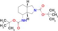 (3AR,4R,7AS)-TERT-BUTYL 4-(TERT-BUTOXYCARBONYLAMINO)HEXAHYDRO-1H-ISOINDOLE-2(3H)-CARBOXYLATE