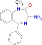 3-AMINO-1-METHYL-5-PHENYL-1H-BENZO[E][1,4]DIAZEPIN-2(3H)-ONE