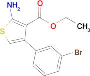 ETHYL 2-AMINO-4-(3-BROMOPHENYL)THIOPHENE-3-CARBOXYLATE