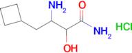3-AMINO-4-CYCLOBUTYL-2-HYDROXYBUTANAMIDE HCL