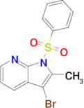 3-BROMO-2-METHYL-1-(PHENYLSULFONYL)-1H-PYRROLO[2.3-B]PYRIDINE