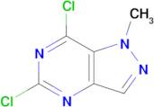 5,7-Dichloro-1-methyl-1H-pyrazolo[4,3-d]pyrimidine