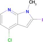 4-CHLORO-2-IODO-1-METHYL-1H-PYRROLO[2,3-B]PYRIDINE