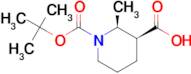 (2S,3S)-1-(tert-Butoxycarbonyl)-2-methylpiperidine-3-carboxylic acid