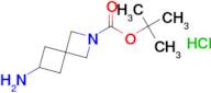 6-AMINO-2-AZA-SPIRO[3.3]HEPTANE-2-CARBOXYLIC ACID TERT-BUTYL ESTER HCL
