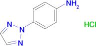 4-(2H-1,2,3-Triazol-2-yl)aniline hydrochloride