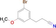 3-(3-BROMO-5-METHOXYPHENYL)PROPANENITRILE