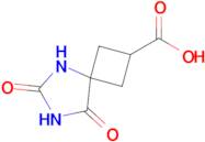 6,8-DIOXO-5,7-DIAZASPIRO[3.4]OCTANE-2-CARBOXYLIC ACID