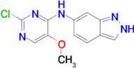 N-(2-CHLORO-5-METHOXYPYRIMIDIN-4-YL)-1H-INDAZOL-6-AMINE