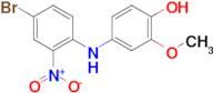 4-((4-BROMO-2-NITROPHENYL)AMINO)-2-METHOXYPHENOL