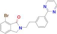 7-BROMO-2-(3-(PYRIMIDIN-2-YL)PHENETHYL)ISOINDOLIN-1-ONE