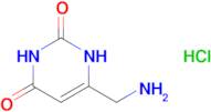 6-(AMINOMETHYL)-2,4(1H,3H)-PYRIMIDINEDIONE HCL