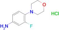 3-Fluoro-4-(4-morpholinyl)aniline hydrochloride