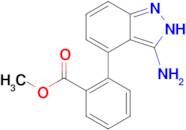 METHYL 2-(3-AMINO-1H-INDAZOL-4-YL)BENZOATE