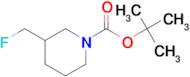 1-PIPERIDINECARBOXYLIC ACID, 3-(FLUOROMETHYL)-, 1,1-DIMETHYLETHYL ESTER