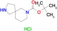 2,7-DIAZASPIRO[4.5]DECANE-7-CARBOXYLIC ACID, 1,1-DIMETHYLETHYL ESTER, HCL