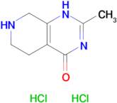 PYRIDO[3,4-D]PYRIMIDIN-4(3H)-ONE, 5,6,7,8-TETRAHYDRO-2-METHYL-, 2HCL