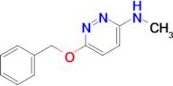 6-(BENZYLOXY)-N-METHYLPYRIDAZIN-3-AMINE