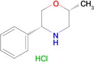 (2R,5R)-2-METHYL-5-PHENYLMORPHOLINE HCL