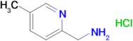 (5-METHYLPYRIDIN-2-YL)METHANAMINE HCL