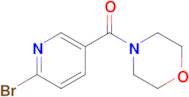 (6-BROMOPYRIDIN-3-YL)(MORPHOLINO)METHANONE