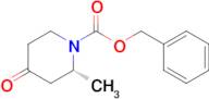 (R)-BENZYL 2-METHYL-4-OXOPIPERIDINE-1-CARBOXYLATE