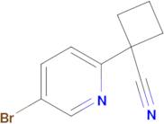1-(5-BROMOPYRIDIN-2-YL)CYCLOBUTANECARBONITRILE