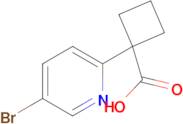 1-(5-BROMOPYRIDIN-2-YL)CYCLOBUTANECARBOXYLIC ACID