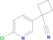 1-(6-CHLOROPYRIDIN-3-YL)CYCLOBUTANECARBONITRILE