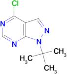 1-(TERT-BUTYL)-4-CHLORO-1H-PYRAZOLO[3,4-D]PYRIMIDINE