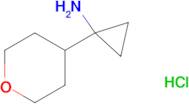 1-(TETRAHYDRO-2H-PYRAN-4-YL)CYCLOPROPANAMINE HCL